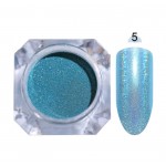 Pigment Holografic Born Pretty pentru unghii Cod NADP008SS - Indian Blue